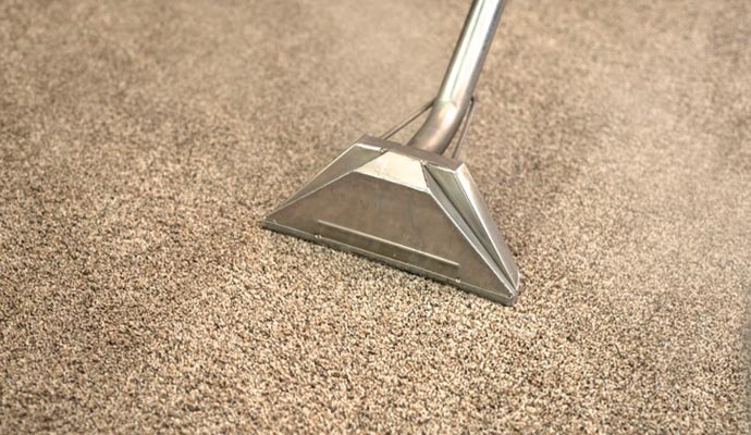 Carpet Deep Cleaning with Machine